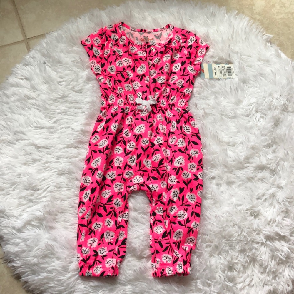 Pink Baby Girl Jumpsuit